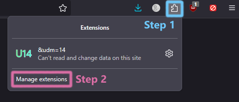 Firefox Extension Manager